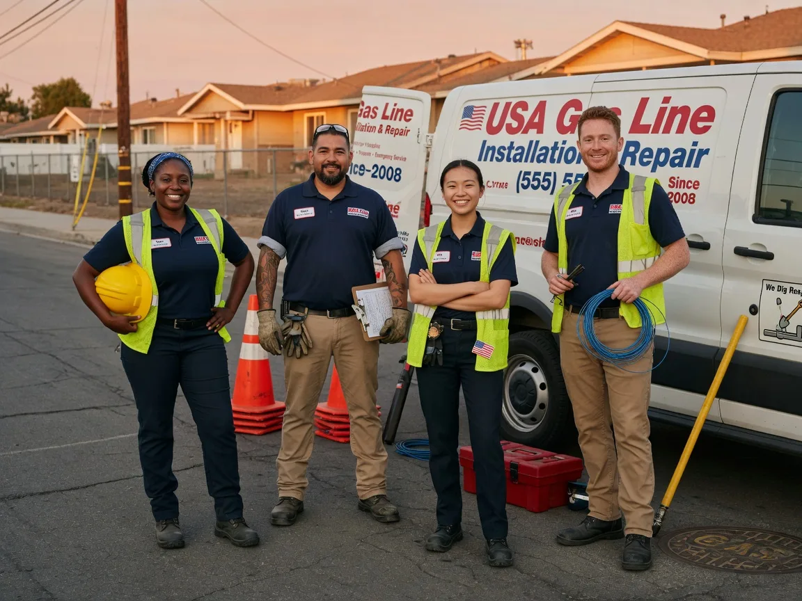 Gas Line Installation company in Sidney, TX